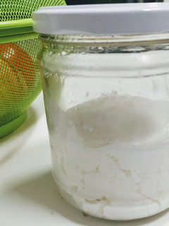 Una foto de Kéfir de leche casero