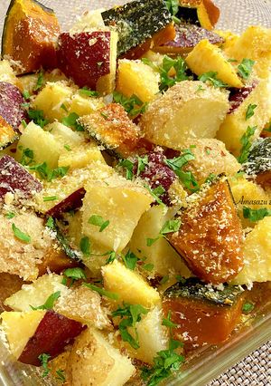 Foto di Patata e patata dolce gratinate con profumo di anice 🥔🍠