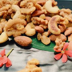Masala nuts A picture of Masala nuts.