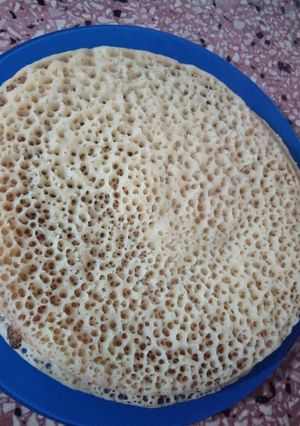 صورة لوصفة بغرير (القرصة) بالخلاط الكهربائي على طريقتي