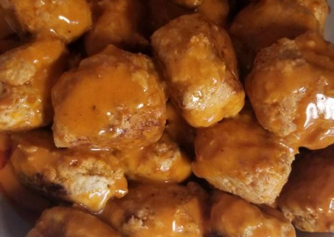 Slow cooker Buffalo Chicken Meatballs