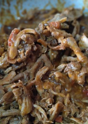 Foto resep Ayam suwir bumbu rendang Sasa