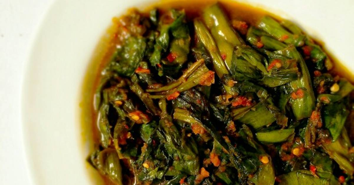 Resep Genjer Sambal Terasi Oleh Dapoer Sriwidi Cookpad