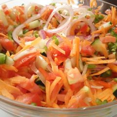 Vegetable salad A picture of Vegetable salad.