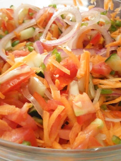 A picture of Vegetable salad.