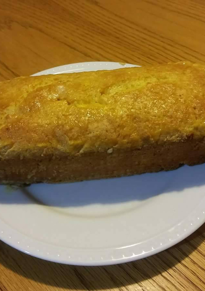 Una foto de Panque de manzana