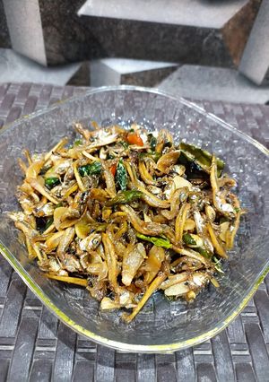 Foto resep Oseng Teri Asin