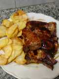 Chuletitas de cerdo con caramelo faciles y deliciosas