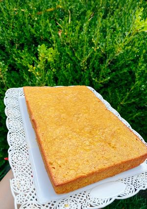 Una foto de Budín de naranja en licuadora