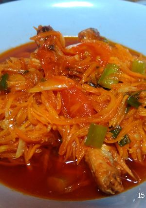 Foto resep Sarden wortel