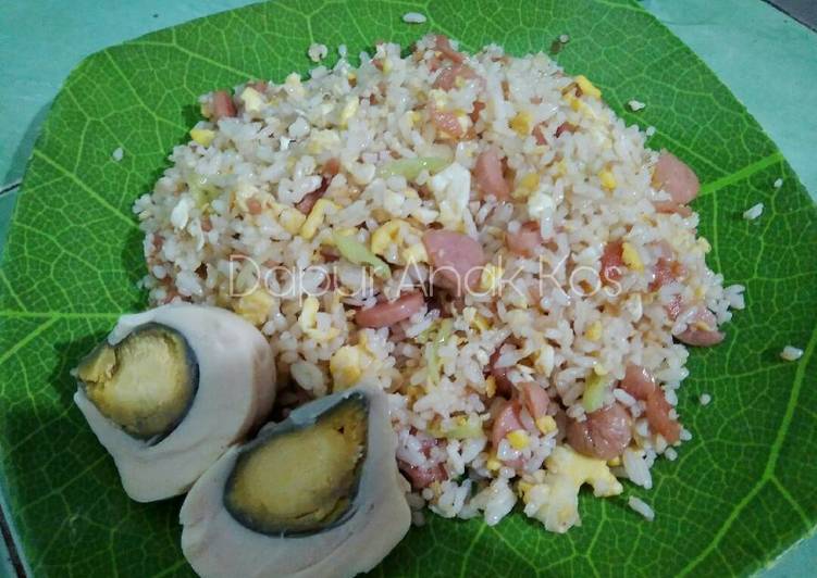 6Resep: Emergency fried rice yang Nikmat