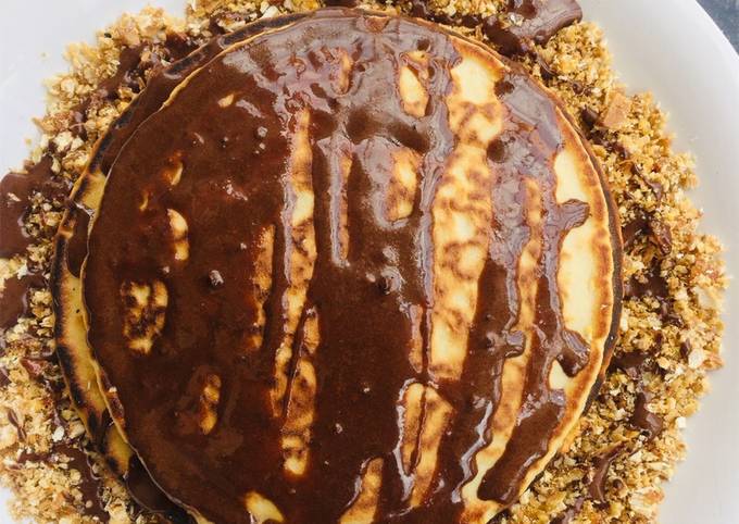 Datechocolate🌸panCake🥞 by maryumms_cuisine Recipe