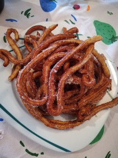 Una foto de Churros caseros