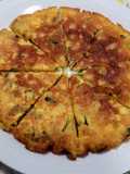 Frittata with Potatoes, Zucchini, and Onion