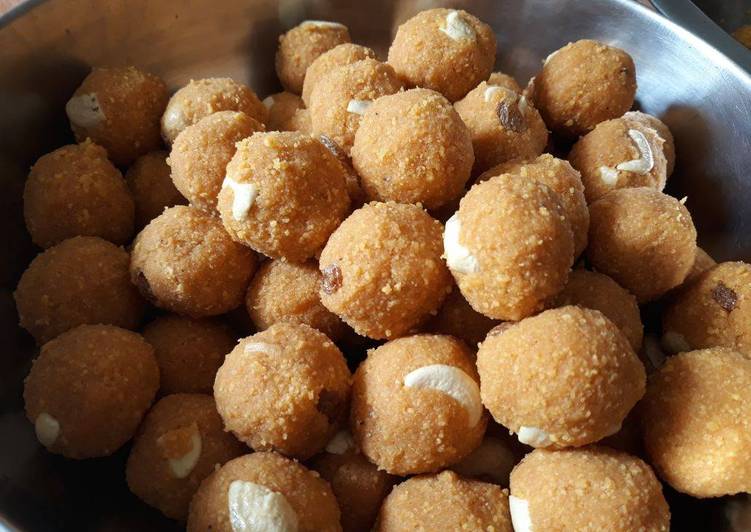 Simple Way to Prepare Award-winning Besan Puri Ka Ladoo