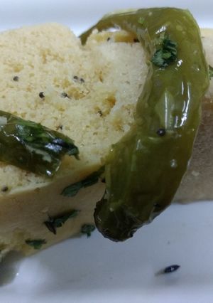 A picture of Dhokla.