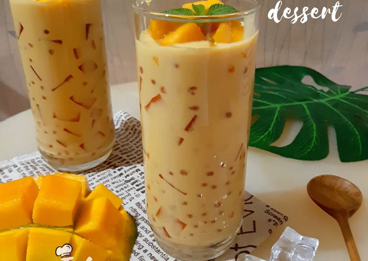 Resep: 137. Mango Sago Dessert Enak | Dapur Bengkulu