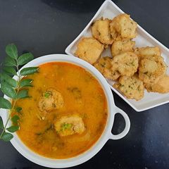 A picture of Bonda soup.