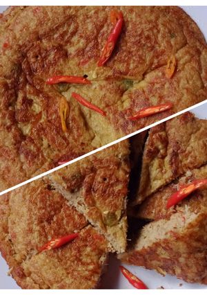 Foto resep Telur dadar sambel urab(kelapa)