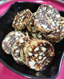 Dates Pecans dryfruits roll