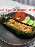 Nasi Bakar Ayam Bumbu Rujak