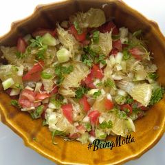 A picture of Mosambi Salad.