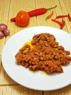 Foto resep Sambel teri kacang