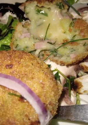 Une photo de Croquettes Avec tes restes de raclette