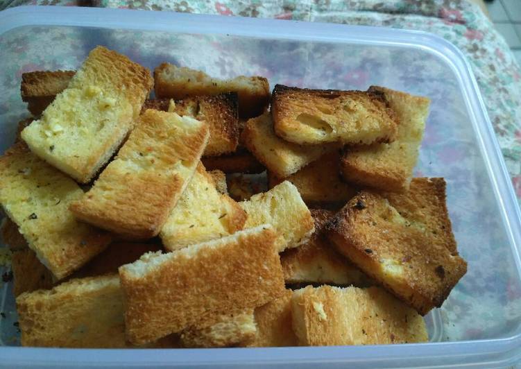 Resep Homemade Garlic Bread Anti Gagal