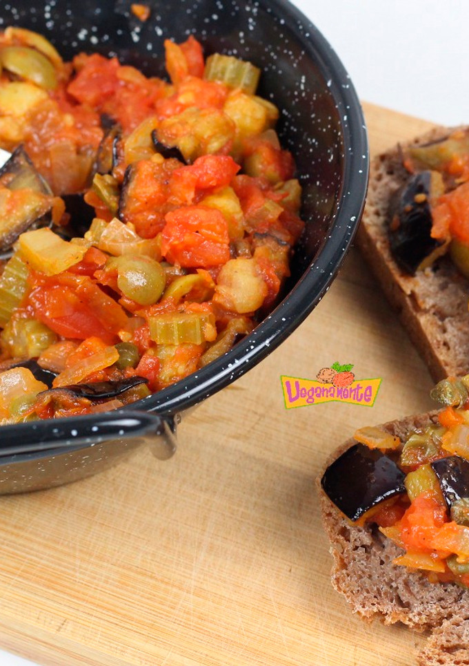 Una foto de Caponata Siciliana, la auténtica