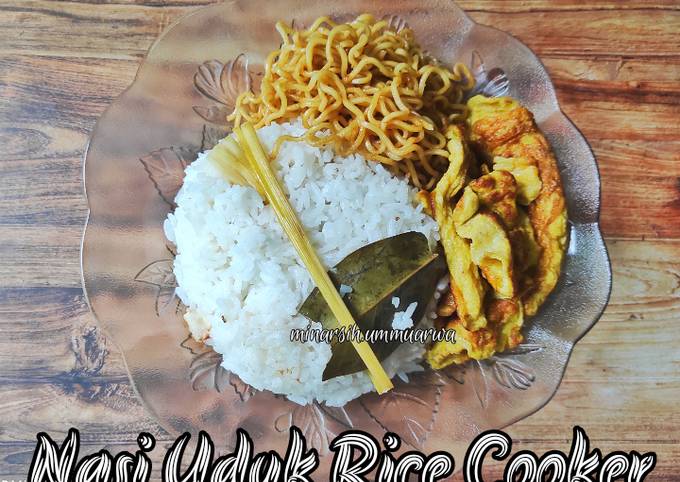 Nasi Uduk Rice Cooker