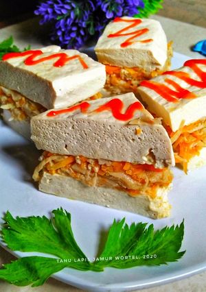 Foto resep Tahu lapis jamur wortel