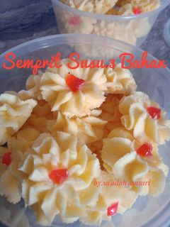 Foto resep Semprit Susu 3 bahan