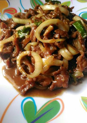 Foto resep Beef Yakiniku ala Hokben #kitaberbagi