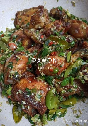 Foto resep Ayam Cabai Hijau