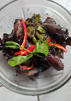 Foto resep Cumi tinta hitam