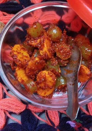 લીલી હળદર આચાર (Lili Haldar Aachar Recipe In Gujarati) રેસીપી મુખ્ય ફોટો