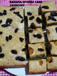 Foto resep Banana sponge cake