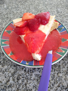 Una foto de Cheese cake de limón