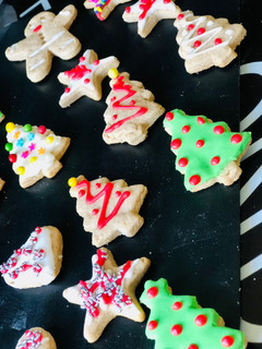 Una foto de Galletas navideñas 🎄🎅🏼 con glasé real