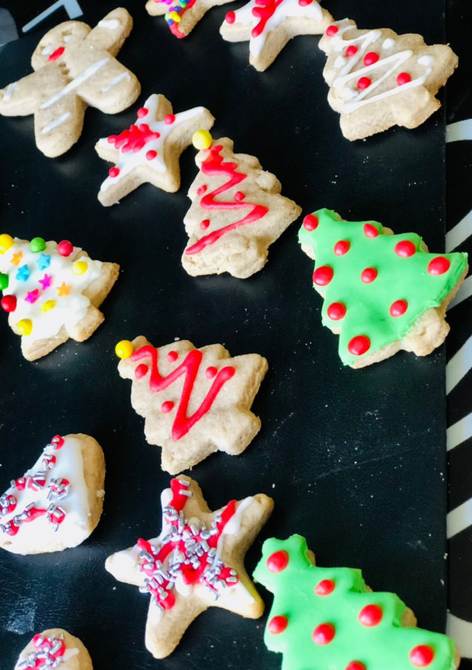 Una foto de Galletas navideñas 🎄🎅🏼 con glasé real