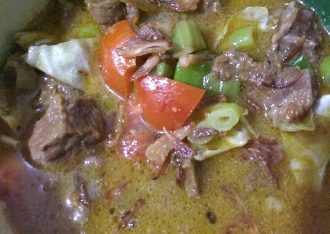 Resep Tongseng daging sapi dengan santan, Bikin Ngiler