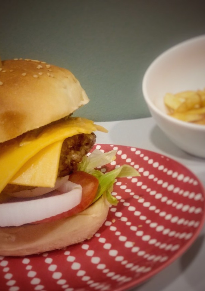 Una foto de Hamburguesas caseras