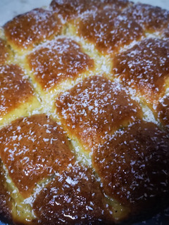 Una foto de Torta con crema pastelera