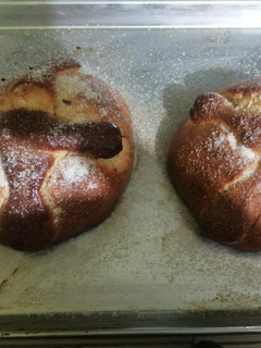 Una foto de Pan de muerto