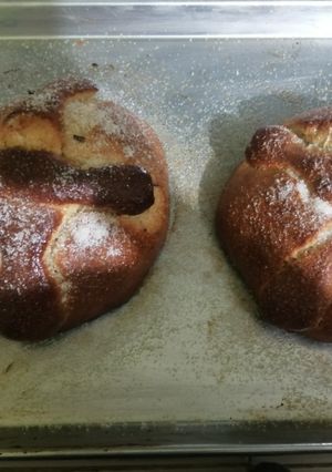 Una foto de Pan de muerto