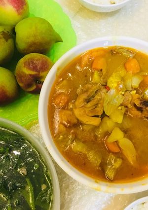 Hình của món Cà ri Gà Malay.