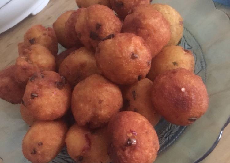 resep cara mengolah [SINGKONG] Cassava Balls #5resepterbaruku