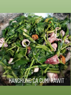 Foto resep Kangkung ca cumi rawit