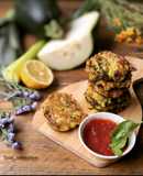 Healthy Zucchini fritters